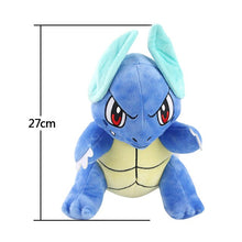 Lade das Bild in den Galerie-Viewer, Wartortle Schillok Stoff / Plüsch Pokemon (ca. 27cm) kaufen
