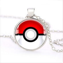Lade das Bild in den Galerie-Viewer, Pokémon Halskette mit Pokéball-Anhänger kaufen
