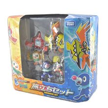 Lade das Bild in den Galerie-Viewer, 5er Set Pokemon Spielzeug Pikachu Figuren Rowlet popplio Litten Tapu Koko kaufen
