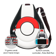 Lade das Bild in den Galerie-Viewer, Pokemon Pokeball Tasche für Nintendo Switch Konsole und Zubehör kaufen
