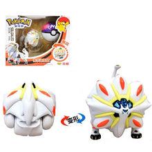 Lade das Bild in den Galerie-Viewer, Solgaleo Figur mit Pokeball Pokemon Spielzeug kaufen
