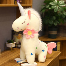 Lade das Bild in den Galerie-Viewer, Liebliche Einhorn Kuscheltiere mit Herzchen (30cm - 60cm) kaufen
