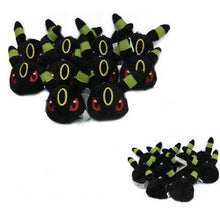Lade das Bild in den Galerie-Viewer, Pikachu Umbreon Nachtara Evoli Eevee Plüsch Schlüsselanhänger 10er Set kaufen
