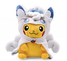 Lade das Bild in den Galerie-Viewer, Pikachu Cosplay als Feuer oder Eis Vulpix Kuscheltiere (ca. 30cm) kaufen
