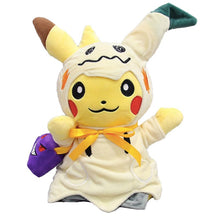 Lade das Bild in den Galerie-Viewer, Pikachu Cosplay Mimikyu Q mit Gengar Tasche Kuscheltier Pokemon (ca. 30cm) kaufen
