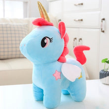 Lade das Bild in den Galerie-Viewer, Zuckersüße Einhorn Kuscheltiere mit Herzchen Deko (25cm oder 30cm) kaufen
