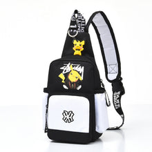 Lade das Bild in den Galerie-Viewer, Pokemon Sling Bag - Kleiner Rucksack Tasche mit Pikachu Motiv kaufen
