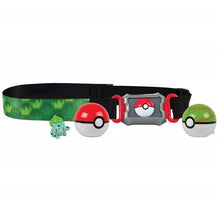 Lade das Bild in den Galerie-Viewer, Pokemon Trainer Set mit Gürtel, Pokeball, Tasche und Figur kaufen
