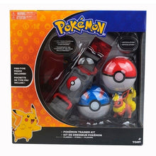 Lade das Bild in den Galerie-Viewer, Pokemon Trainer Set mit Gürtel, Pokeball, Tasche und Figur kaufen
