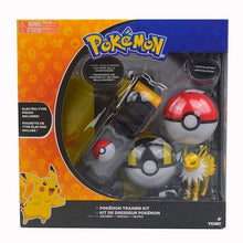 Lade das Bild in den Galerie-Viewer, Pokemon Trainer Set mit Gürtel, Pokeball, Tasche und Figur kaufen
