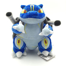 Lade das Bild in den Galerie-Viewer, Mega Turtok Blastoise Pokemon Stofftier (ca. 20cm) kaufen
