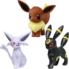Lade das Bild in den Galerie-Viewer, Evoli Vaporeon Jolteon Flareon Espeon Umbreon Leafeon Glaceon Figuren Set kaufen

