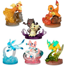 Lade das Bild in den Galerie-Viewer, Pokemon Figuren 6er Set mit Charmander, Mimikyu, Fukano, Sylveon, Leafeon, Glaceon kaufen
