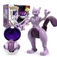 Lade das Bild in den Galerie-Viewer, Mewtwo / Mewtu Spielzeug Figur mit Pokeball kaufen
