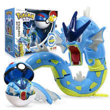 Lade das Bild in den Galerie-Viewer, Gyarados / Garados Spielzeug Figur mit Pokeball - Pokemon Spiel Set kaufen
