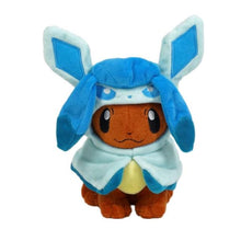 Lade das Bild in den Galerie-Viewer, Eeveelution Eevee Cosplay Plüsch Fgiur (Jolteon Espeon Umbreon Flareon Glaceon Vaporeon Sylveon) kaufen
