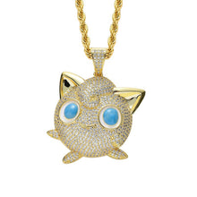 Lade das Bild in den Galerie-Viewer, Jigglypuff Pummeluff Halskette Hip Hop Style Pokemon kaufen
