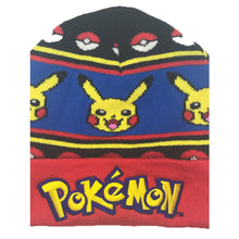 Lade das Bild in den Galerie-Viewer, Pikachu Pokemon Kinder Mütze Beanie kaufen
