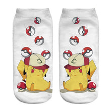 Lade das Bild in den Galerie-Viewer, Pokemon Pikachu, Charmander, Enton oder Schiggy Socken kaufen
