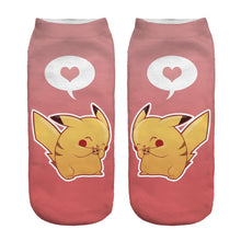 Lade das Bild in den Galerie-Viewer, Pokemon Pikachu, Charmander, Enton oder Schiggy Socken kaufen
