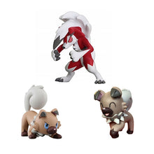 Lade das Bild in den Galerie-Viewer, Wuffels Rockruff Lycanroc Evolution Figuren Pokemon (3 Motive zur Wahl) kaufen
