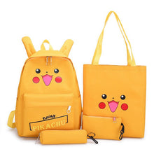 Lade das Bild in den Galerie-Viewer, Pokemon Pikachu Rucksack &amp; Taschen Set kaufen
