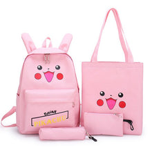 Lade das Bild in den Galerie-Viewer, Pokemon Pikachu Rucksack &amp; Taschen Set kaufen
