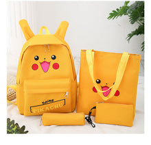 Lade das Bild in den Galerie-Viewer, Pokemon Pikachu Rucksack &amp; Taschen Set kaufen
