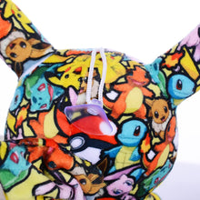 Lade das Bild in den Galerie-Viewer, Pikachu Kuscheltier Pokemon Graffiti Look - 13cm kaufen
