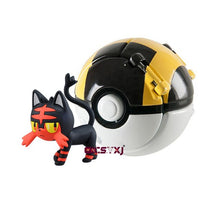 Lade das Bild in den Galerie-Viewer, Pokeball mit Pokemon Figur (viele Motive zur Auswahl) kaufen
