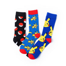 Lade das Bild in den Galerie-Viewer, Pokemon Pikachu Socken in verschiedenen Looks kaufen
