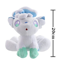 Lade das Bild in den Galerie-Viewer, Alola Vulpix Stoff Pokemon - 5 verschiedene Motive (ca. 15cm - 21cm) kaufen
