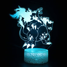Lade das Bild in den Galerie-Viewer, Dynamax Glurak Charizard 3D Lampe Nachtlicht kaufen
