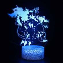 Lade das Bild in den Galerie-Viewer, Dynamax Glurak Charizard 3D Lampe Nachtlicht kaufen
