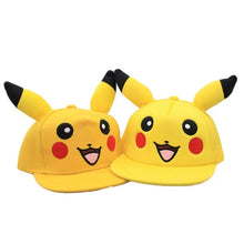 Lade das Bild in den Galerie-Viewer, Pikachu Cosplay Baseball Cap Mütze für Kinder / Erwachsene kaufen
