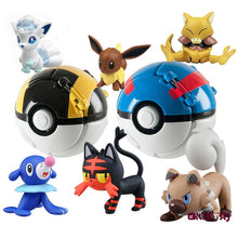 Lade das Bild in den Galerie-Viewer, Pokeball mit Figur - viele verschiedene Motive zur Auswahl kaufen
