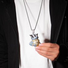 Lade das Bild in den Galerie-Viewer, Schiggy Squritle - Stylishe Pokemon Hip Hop Hals Kette kaufen
