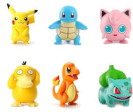 Pikachu Gluamnda, Enton, Schiggy, Bisasam und Pummeluff Pokemon Figuren Set kaufen