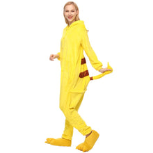 Lade das Bild in den Galerie-Viewer, Pikachu Kostüm Onesie für Kinder kaufen
