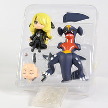Lade das Bild in den Galerie-Viewer, Knakrack / Garchomp &amp; Cynthia Set Pokemon Figur (ca. 10cm) kaufen
