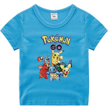 Lade das Bild in den Galerie-Viewer, Pokemon Baumwolle T-Shirt für Kinder - viele Motive und Farben kaufen

