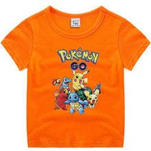 Lade das Bild in den Galerie-Viewer, Pokemon Baumwolle T-Shirt für Kinder - viele Motive und Farben kaufen
