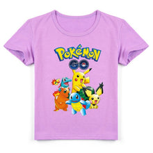 Lade das Bild in den Galerie-Viewer, Pokemon Baumwolle T-Shirt für Kinder - viele Motive und Farben kaufen
