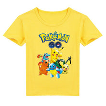 Lade das Bild in den Galerie-Viewer, Pokemon Baumwolle T-Shirt für Kinder - viele Motive und Farben kaufen
