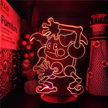 Lade das Bild in den Galerie-Viewer, Pantimos Mr. Mime (Pokemon Unite) 3D Nachtlicht kaufen
