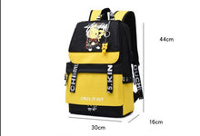 Lade das Bild in den Galerie-Viewer, Großer Pokemon Schulrucksack mit USB Ladebuchse im Pikachu Look kaufen
