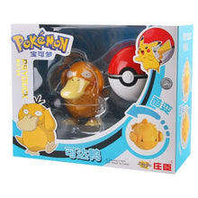 Lade das Bild in den Galerie-Viewer, Enton Psyduck Figur im Pokeball - Pokemon Spielzeug kaufen
