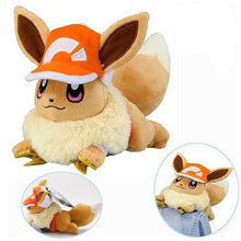 Lade das Bild in den Galerie-Viewer, Eevee / Evoli aus Pokemon Let's Go Kuscheltier (ca. 23cm) kaufen
