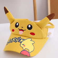Lade das Bild in den Galerie-Viewer, Pikachu Sonnenschutz Cap für Kinder kaufen
