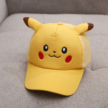 Lade das Bild in den Galerie-Viewer, Pokemon Pikachu Kinder Mützen Baseball Cap (4-8 Jahre) kaufen
